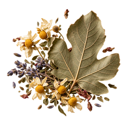 Kräuter und Blüten